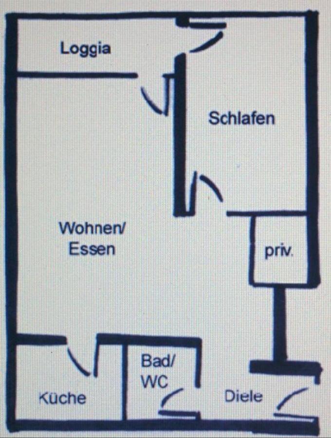 Gib Mir Funf! Ferienwohnung In 상트블라신 외부 사진
